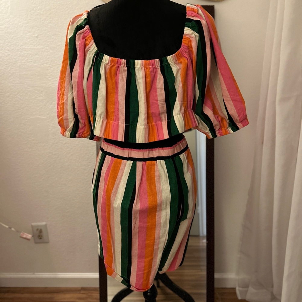 Eloquii MultiColored Two-Piece Set - Picture 2 of 10